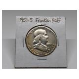 1951-S FRANKLIN HALF