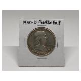 1950-D FRANKLIN HALF