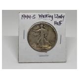 1944-S WALKING LIBERTY HALF