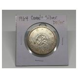 1964 CANADIAN SILVER DOLLAR
