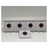 1889 TO 1897 INDIAN HEAD PENNIES