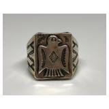 STERLING SILVER THUNDERBIRD RING