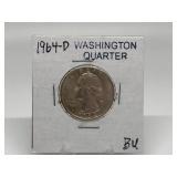 1964-D WASHINGTON QUARTER