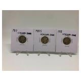 1917,1918-S, 1918 MERCURY DIMES