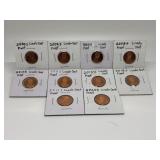 2000-S TO 2020-S LINCOLN CENT PROOFS