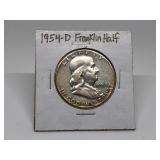 1954-D FRANKLIN HALF