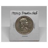 1959-D FRANKLIN HALF