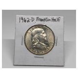 1962-D FRANKLIN HALF
