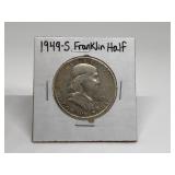 1949-S FRANKLIN HALF