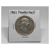 1951 FRANKLIN HALF