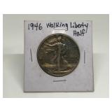 1946 WALKING LIBERTY HALF