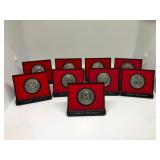 AMERICAS FIRST MEDALS LOT OF 9