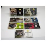 (7) BSM 1 Grain .999 Fine Silver Bars