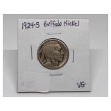 1924-S Buffalo Nickel