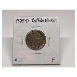 1925-D Buffalo Nickel