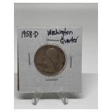 1958-D Washington Quarter