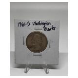 1961-D Washington Quarter