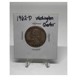 1962-D Washington Quarter