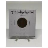 1871 Indian Head Penny