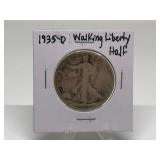 1935-D Walking Liberty Half