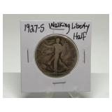 1927-S Walking Liberty Half