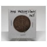 1945 Walking Liberty Half