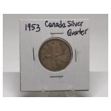 1953 Canada Silver Quarter