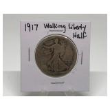 1917 Walking Liberty Half