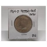 1964-D Kennedy Half Dollar