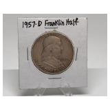 1957 Franklin Half Dollar