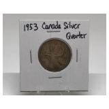 1953 Canada Silver Quarter