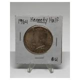 1964 Kennedy Half Dollar BU