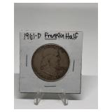 1961-D Franklin Half Dollar