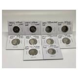 1990-S - 2022-S Proof Jefferson Nickels