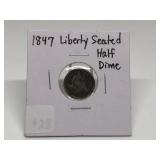 1847 Liberty Seated Half Dime