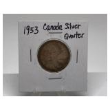 1953 Canada Silver Quarter