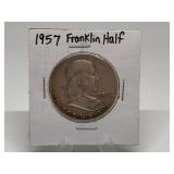 1957 Franklin Half Dollar