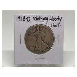 1918-D Walking Liberty Half