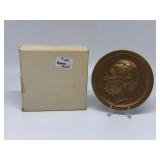 Bronze Lyndon B. Johnson Presidential Inaugural Me