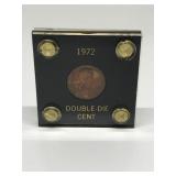 1972 Double Die Lincoln Cent