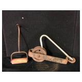 Hay Hook & Pulley with Hook