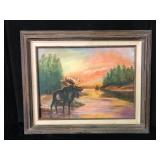 Canvas Painting, 12" x 16"