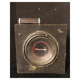 Pioneer 12" Subwoofer & Amplifier