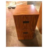 Metal Filing Cabinet, 15" x 18" x 28"