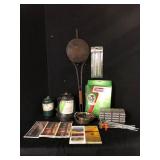 Coleman Camping Gear: Fan, Stakes & Lantern