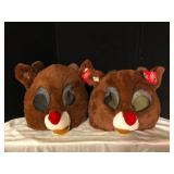 Rudolph Costume Heads