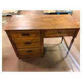 Wooden Desk, 42" x 30" x 18"