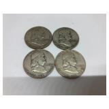 1950-1959 Franklin Half Dollars