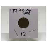 1901 Indian Head Penny