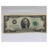 1976 $2 Federal Reserve Note